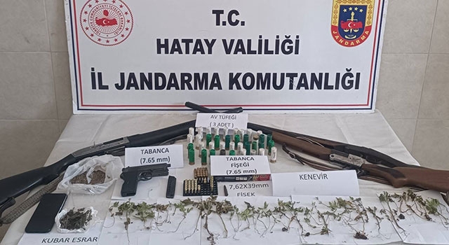 Hatay’da uyuşturucu operasyonlarında 13 şüpheli yakalandı