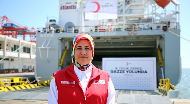 Türk Kızılay Genel Başkanı Yılmaz, ”İyilik Gemileri”nin Gazze’ye yolculuğunu anlattı: