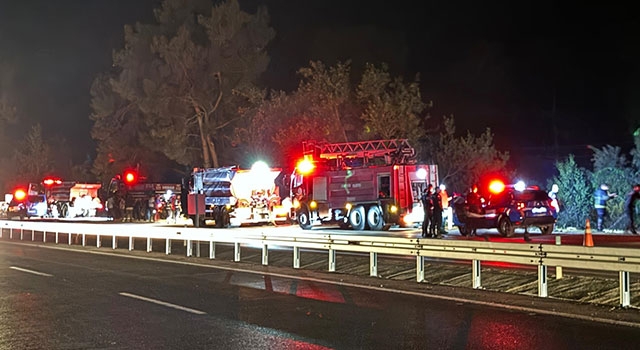 Antalya’da ormanlık alanda yangın çıktı