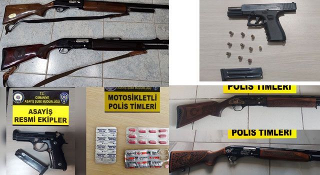 Osmaniye’de Asayiş Operasyonu: 12 Tutuklu