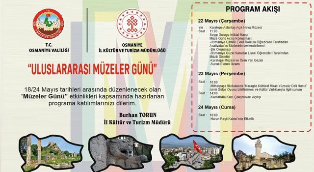 Osmaniye’de Müzeler Günü Etkinliklerle Kutlanacak