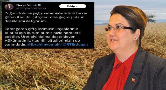 Yanık, “Hükümetimiz Kadirlili Çiftçilerimizin de Yanındadır”