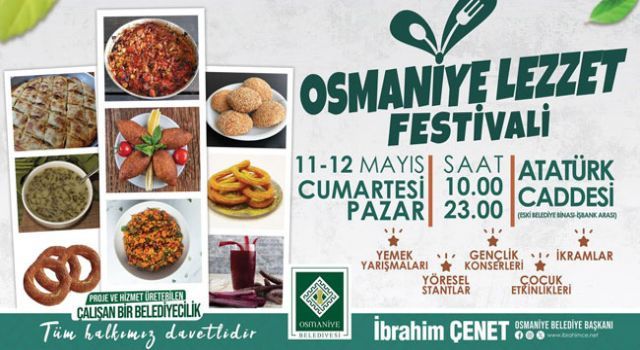 Yöresel Yemek Lezzetleri Festivali, Osmaniyelilerle Buluşuyor