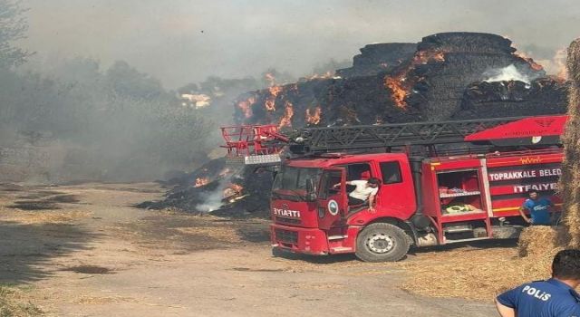 Toprakkale ’de korkutan yangın