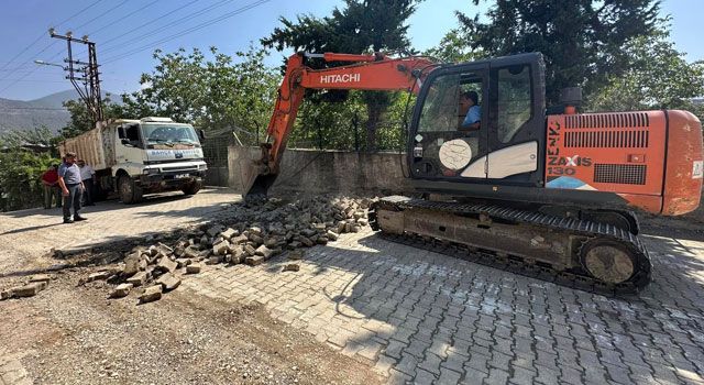 Bahçe’de Altyapı Çalışmaları Sürüyor