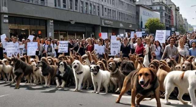 Osmaniyeli Hayvan Severler Köpeklerin Uyutulma Girişimlerine Tepki Gösterdi