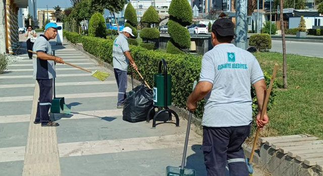 Kentte Temizlik Çalışmaları Sürüyor