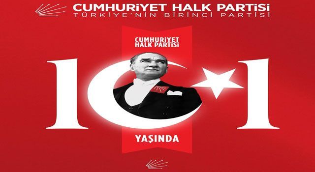 CHP Osmaniye İl Başkanlığı, 101. Yılı Kutladı