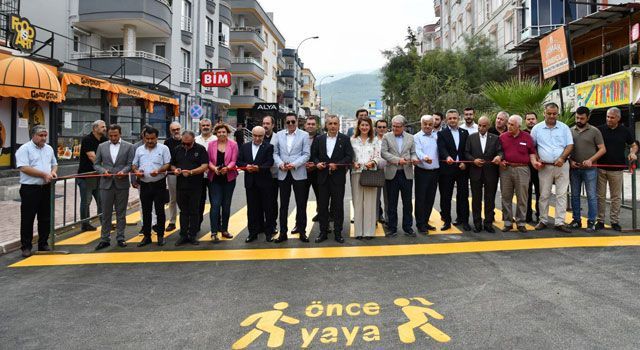 Kafeler Caddesi Hizmete Açıldı