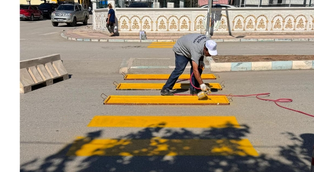 Yaya Geçitleri Yenileniyor: Bahçe Belediyesi'nden Örnek Çalışma