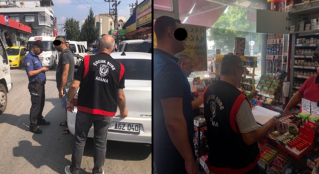 Adana’da polis okul çevrelerinde denetim yaptı