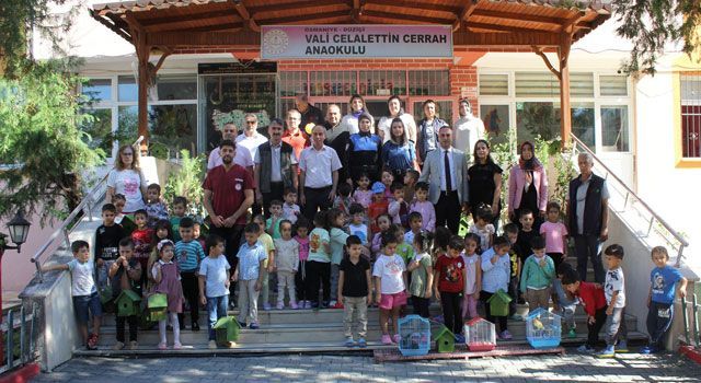 Çocuklara Hayvan Sevgisi Konusunda Eğitim Verildi