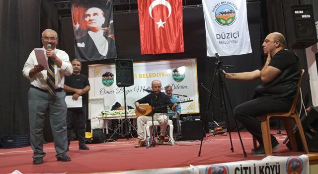 Düziçi İlçesinde Sanat Dolu Bir Gece