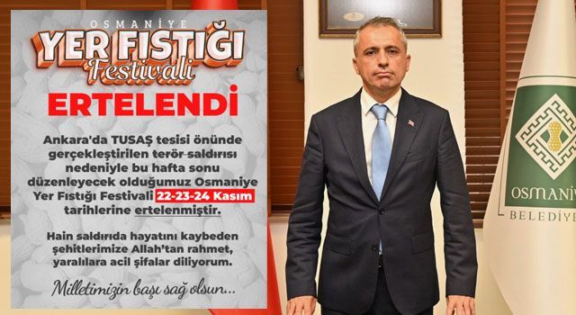 Fıstık Festivali İleri Bir Tarihe Ertelendi