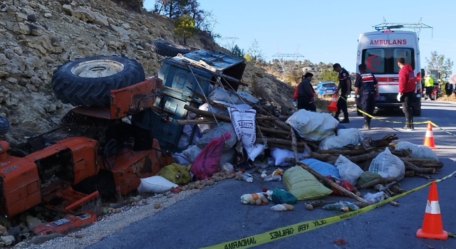 Mersin’de traktörün devrilmesi sonucu 1 kişi öldü