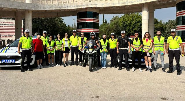 OKÜ’lüler Trafik Kuralları Hakkında Bilgilendirildi