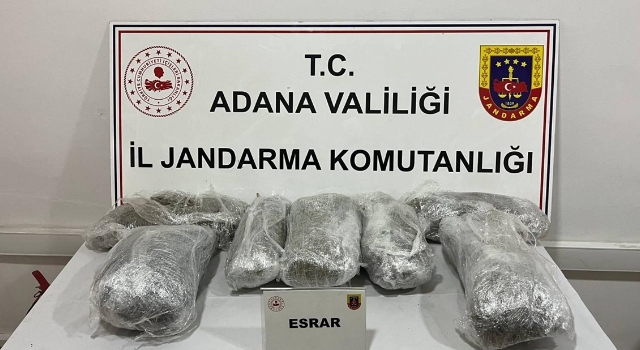 Adana’da 6 kilogram uyuşturucuyla yakalanan 2 kişi tutuklandı