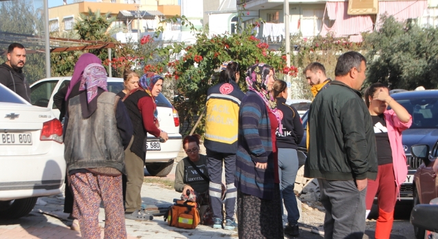 Antalya’da işçilerin kaldığı konteynerde çıkan yangın söndürüldü