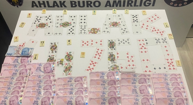 Antalya’da kumar operasyonunda 85 kişiye idari yaptırım uygulandı