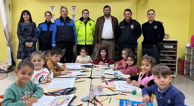 Belen’de öğrencilere trafik eğitimi verildi