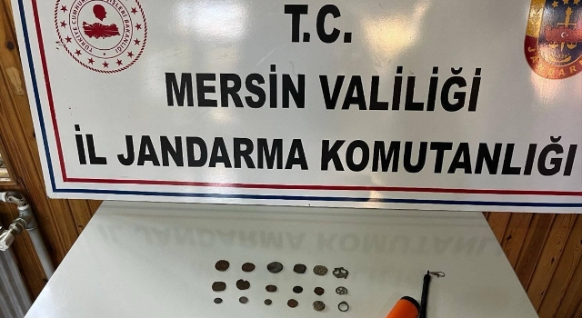 Mersin’de tarihi eser kaçakçılığı operasyonunda bir şüpheli yakalandı