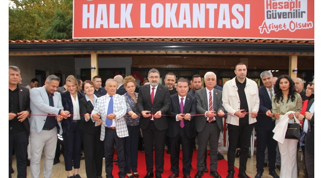 Serik’te belediyenin halk lokantası açıldı