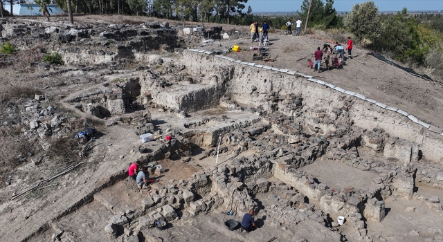 Tatarlı Höyük’te Orta Tunç Çağı’na ait yapı açığa çıkarıldı