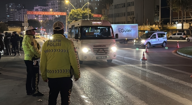 Adana’da dron destekli trafik denetimi yapıldı