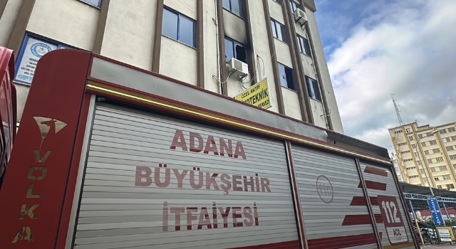 Adana’da iş yerinde çıkan yangın söndürüldü