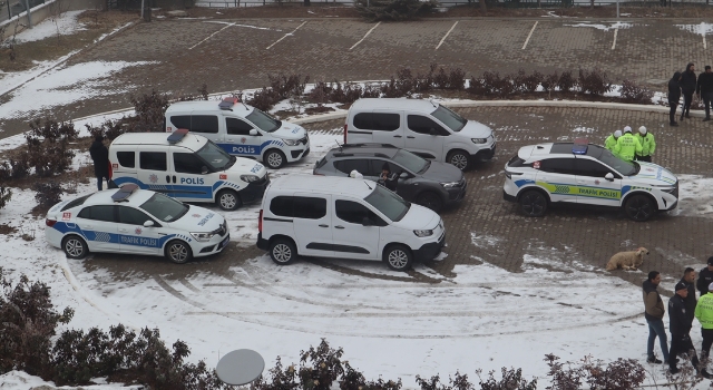 Afşin’de yeni polis araçları törenle hizmete alındı