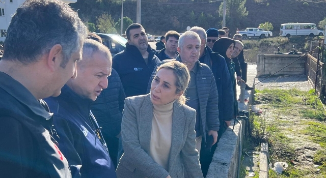 AK Parti Milletvekili Çokal, Manavgat’ta kuvvetli yağıştan etkilenen vatandaşları ziyaret etti