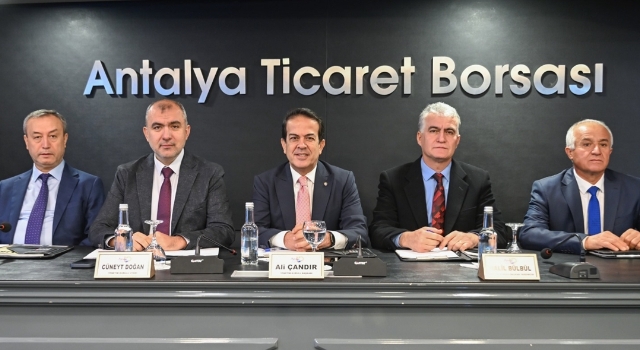 Antalya Ticaret Borsası Aralık Ayı Meclis Toplantısı yapıldı