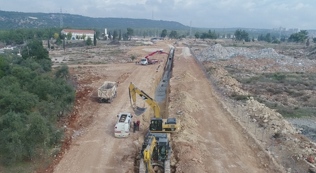 Antalya’da altyapı çalışmaları devam ediyor