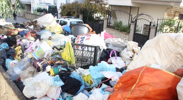 Antalya’da bir evin bahçesinden 2 kamyon çöp çıktı