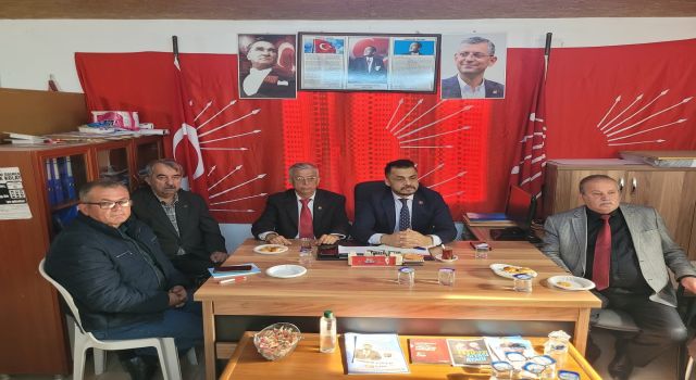 CHP Osmaniye İl Başkanı Yavuzer, Sumbas'ta Partililerle Buluştu