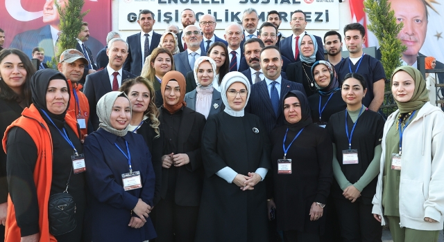 Emine Erdoğan, Hatay Engelli Sosyal Girişimcilik Merkezi’nin açılışını yaptı