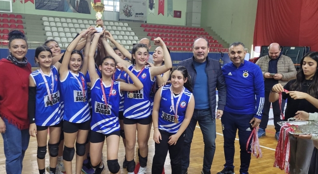 Hatay’da okullar arası voleybol şampiyonası düzenlendi