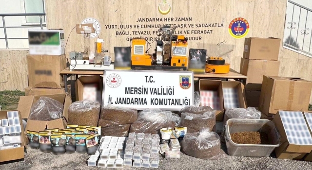 Mersin’de 73 bin 500 makaron ele geçirildi