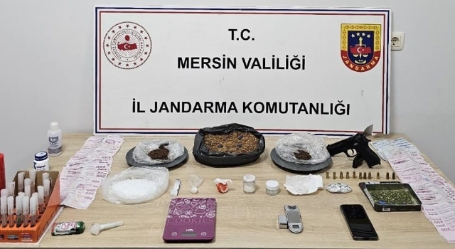 Mersin’de uyuşturucu operasyonunda 3 şüpheli yakalandı