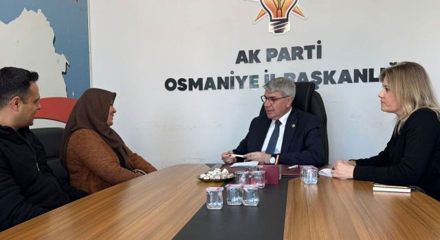 AK Parti İl Başkanlığı’nda Seydi Gülsoy ile Çaylı Sohbet