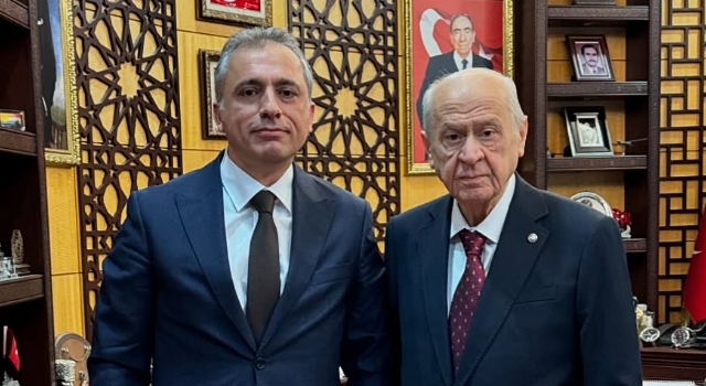 Başkan Çenet, Ankara’da MHP Lideri Bahçeli ile Bir Araya Geldi