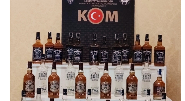 Kaçak Alkol Operasyonu: 44,5 Litre Sahte İçki Ele Geçirildi