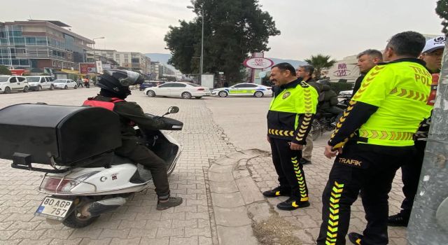 Osmaniye'de Havadan ve Karadan Trafik Denetimi