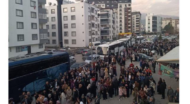 Osmaniyeli Umreciler Dualarla Kutsal Topraklara Uğurlandı