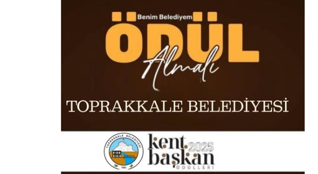 ‘Benim Belediyem Ödül Almalı’ Yarışması Başladı