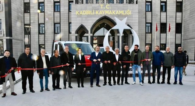 Kadirli'de İçme Suyu Birliği’ne Yeni Araç Kazandırıldı