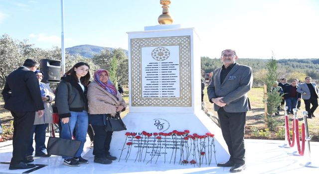 OKÜ’de Deprem Şehitleri Anıtı Açıldı