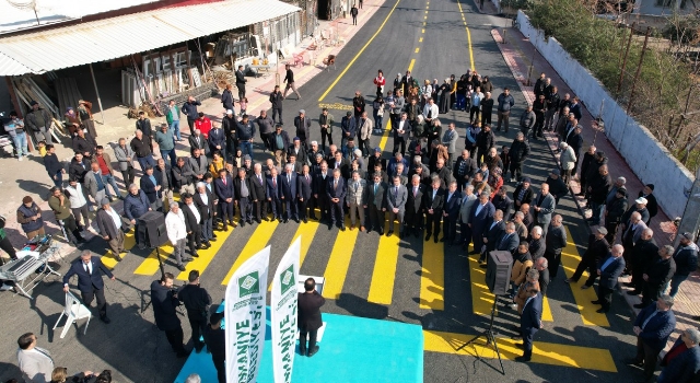 Osmaniye'de Yapımı Tamamlanan Yolda Yürüdüler