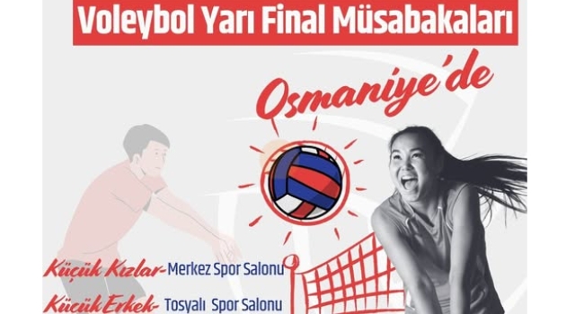 Osmaniye’de Voleybol Yarı Final Heyecanı Başlıyor!