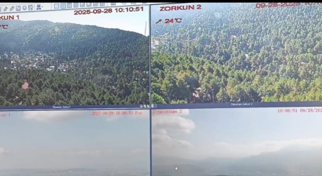Osmaniye Ormanları 7/24 İleri Teknolojiyle Korunuyor